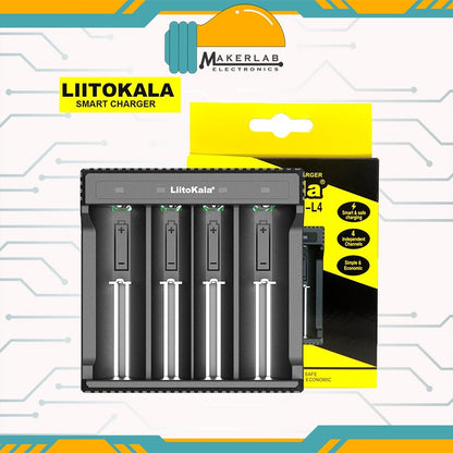 LiitoKala Lii-L2/Lii-L4 Battery Charger 26650 21700 18650 18350 14500