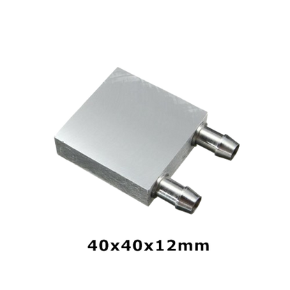 Aluminum Water Cooling Block Heatsink for Peltier TEC1-12706