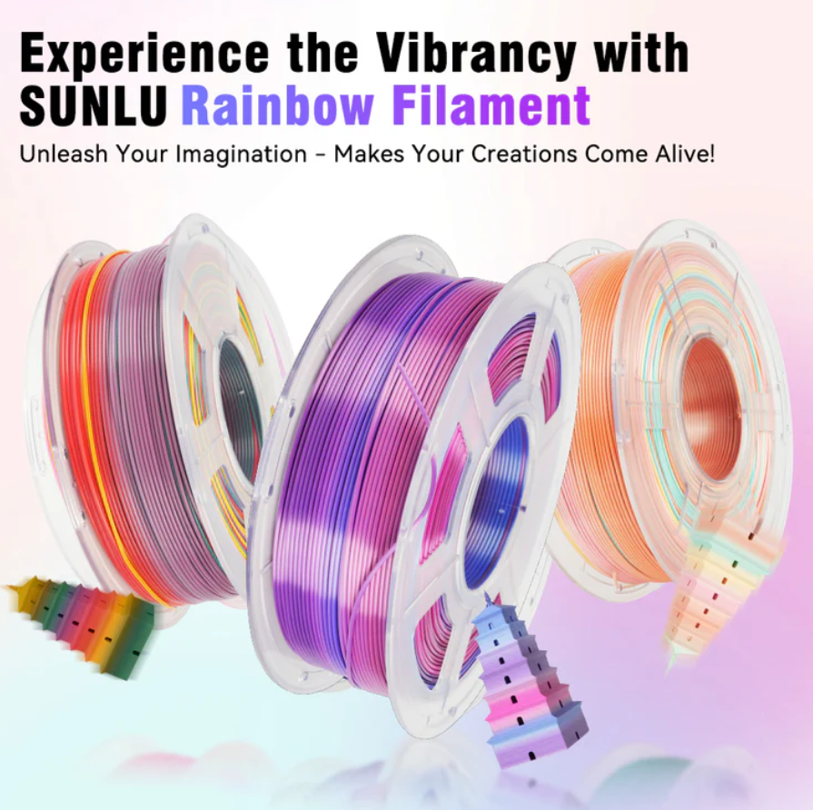 Sunlu PLA Rainbow Filament