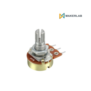5pcs B10k Ohm Potentiometer Metal