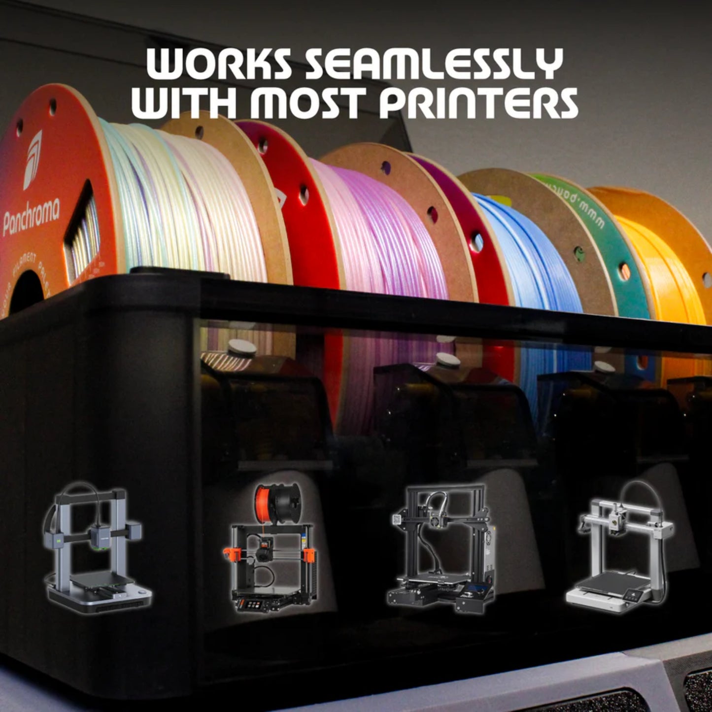 Polymaker Panchroma Gradient Neon PLA Filament