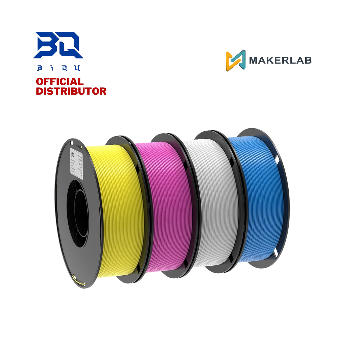 BIQU PLA CMYK Filament Bundle 1.75mm 4kg
