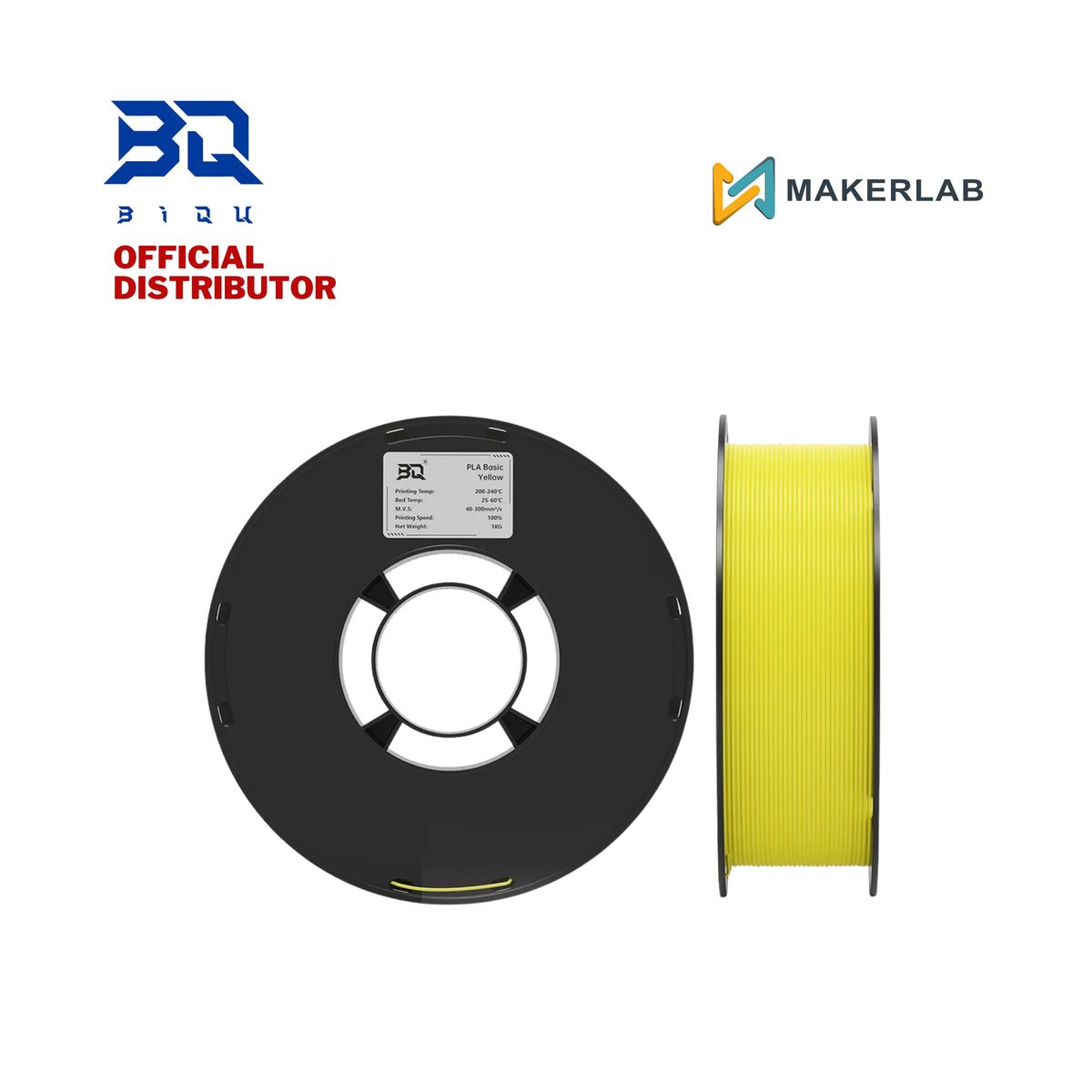 BIQU PLA CMYK Filament Bundle 1.75mm 4kg