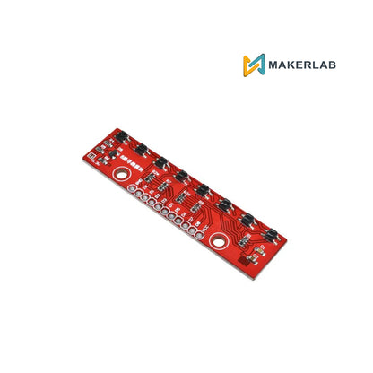 8 Channel Infrared Detection Tracing Photoelectric Sensor