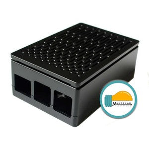 Raspberry Pi 4 Standard Case Black__ ABS Case