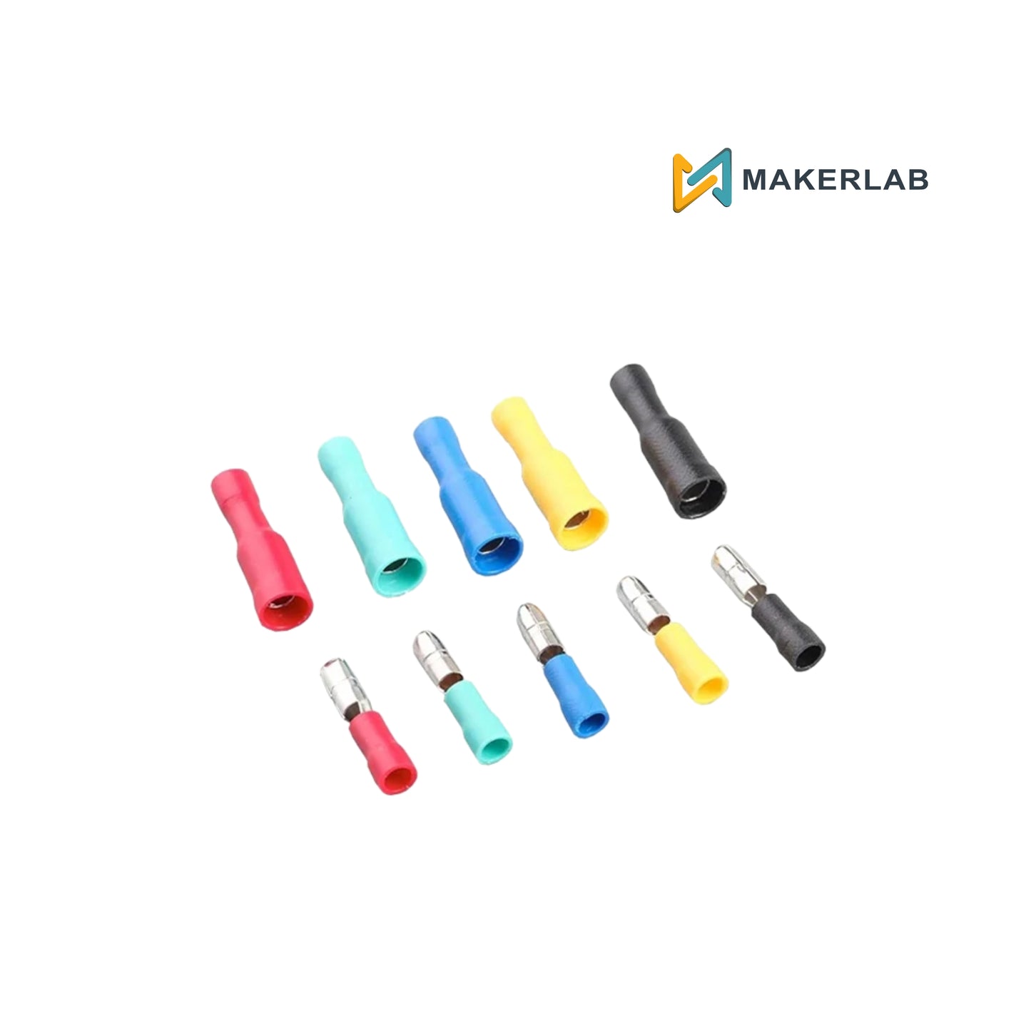 50 Pairs Insulated Female & Male Bullet Connector 22-16 AWG