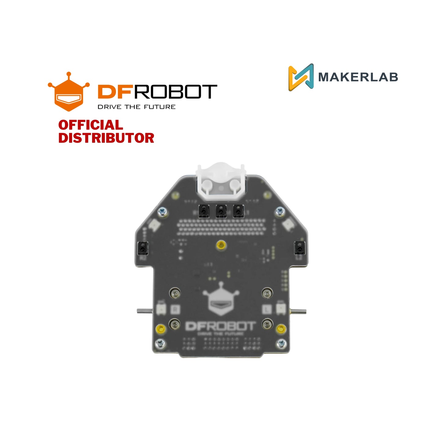 DFRobot Maqueen Plus V3 - STEM Educational micro:bit Robot with Matrix Laser Ranging (18650 Battery)