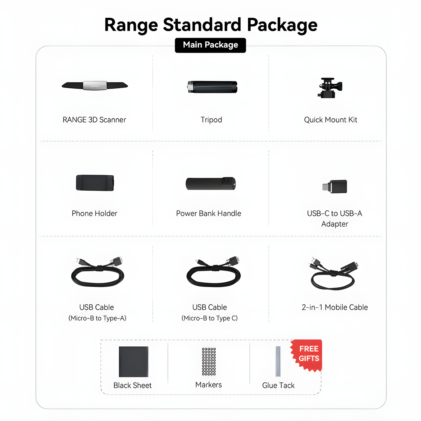 "CLEARANCE SALE" Revopoint Range