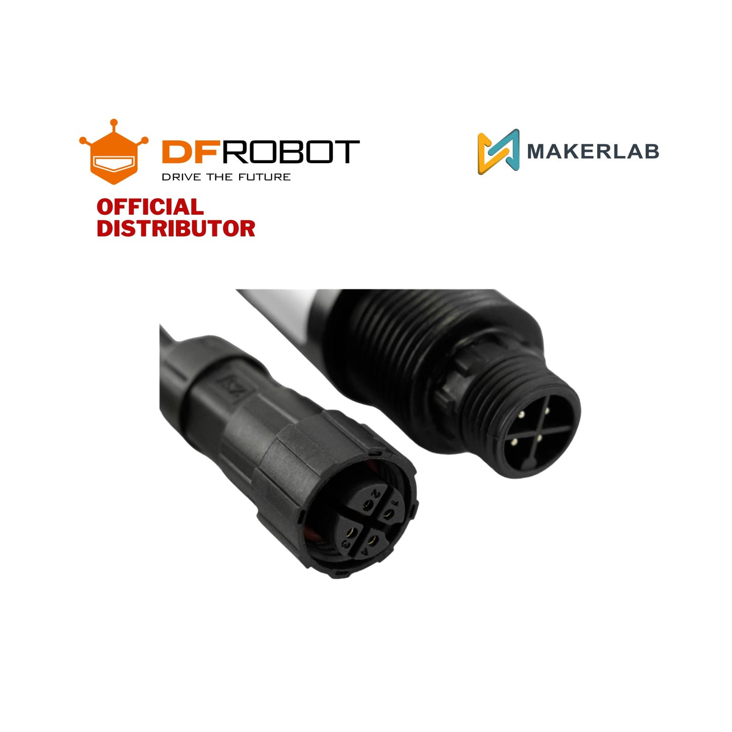 DFRobot RS485 Industrial Water Electrical Conductivity (EC) Sensor (K=1, Multi-Parameter & Pre-Calibrated) SEN0706