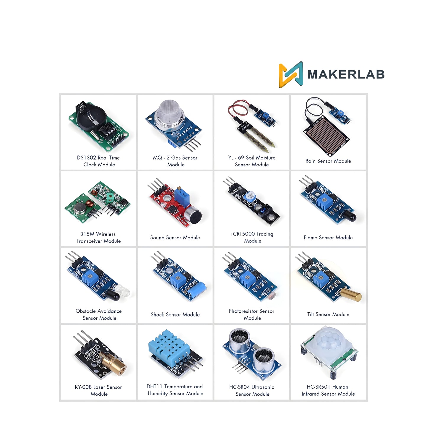 37 in 1 box | 16 in 1 box Sensor Kit for Arduino
