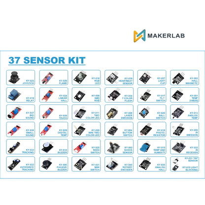 37 in 1 box | 16 in 1 box Sensor Kit for Arduino