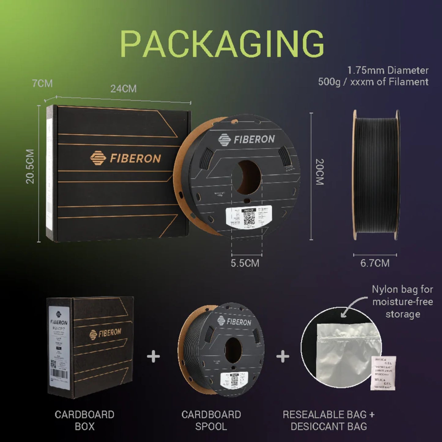 Polymaker PolyMide PA6-GF (Formerly Fiberon PA6-GF25)