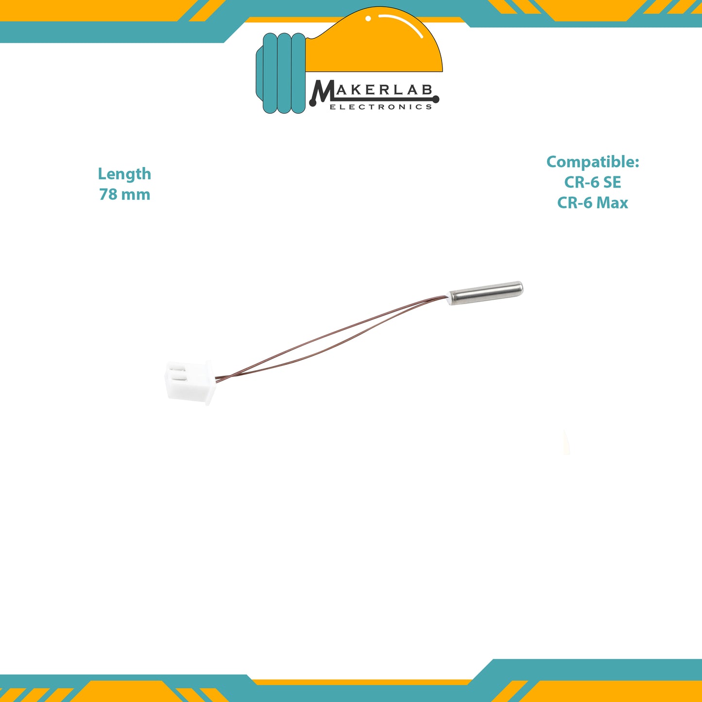 Creality Thermistor | FLSUN SR Thermistor |  BigTreetech Biqu B1 Thermistor for 3D Printers (Copy)