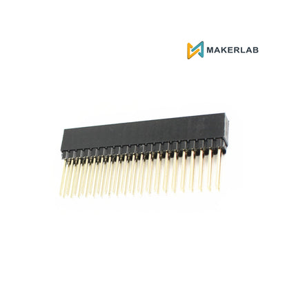 2X20 2.54mm Long Female Header pin