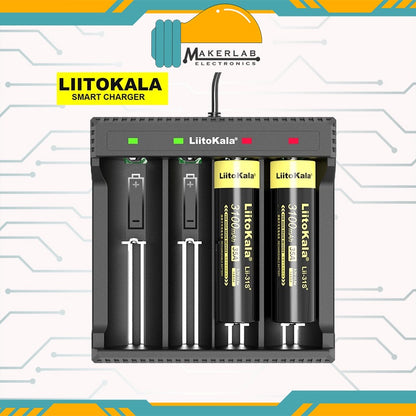 LiitoKala Lii-L2/Lii-L4 Battery Charger 26650 21700 18650 18350 14500