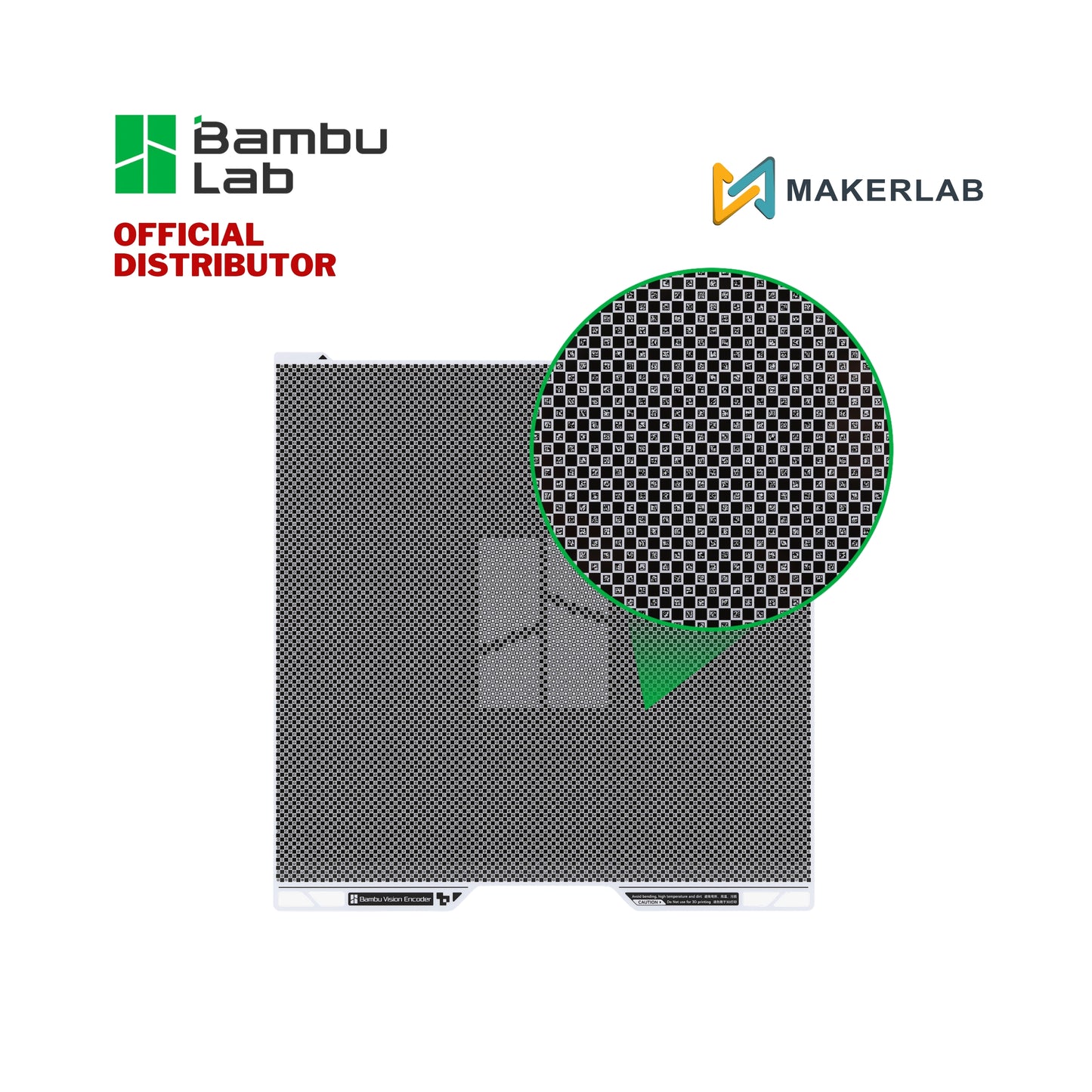 Bambu Lab Vision Encoder Plate for H2D and X2D