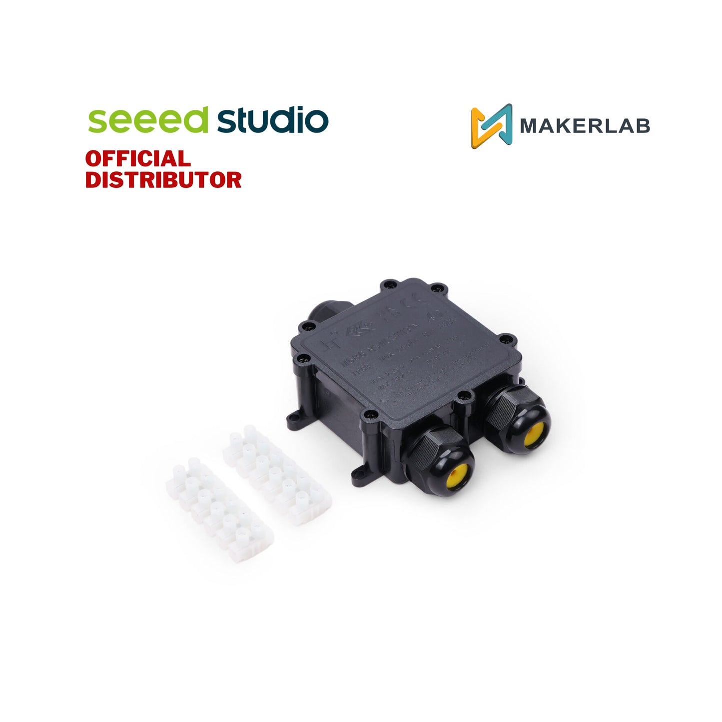 Seeed Studio Waterproof Junction Box Kit, IP68 Terminal Box, Connecting Box for S2100 Data Logger