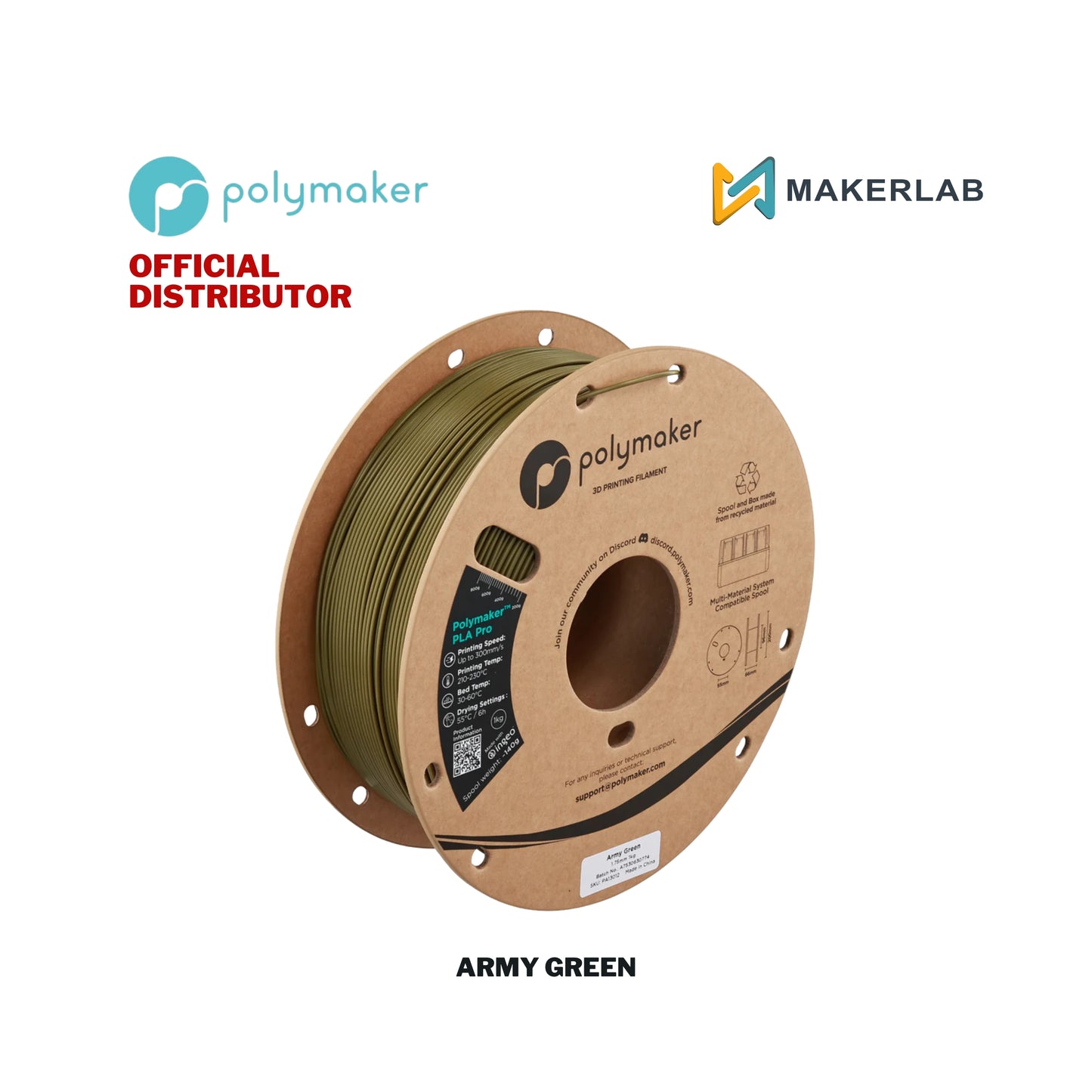 Polymaker PLA Pro Filament