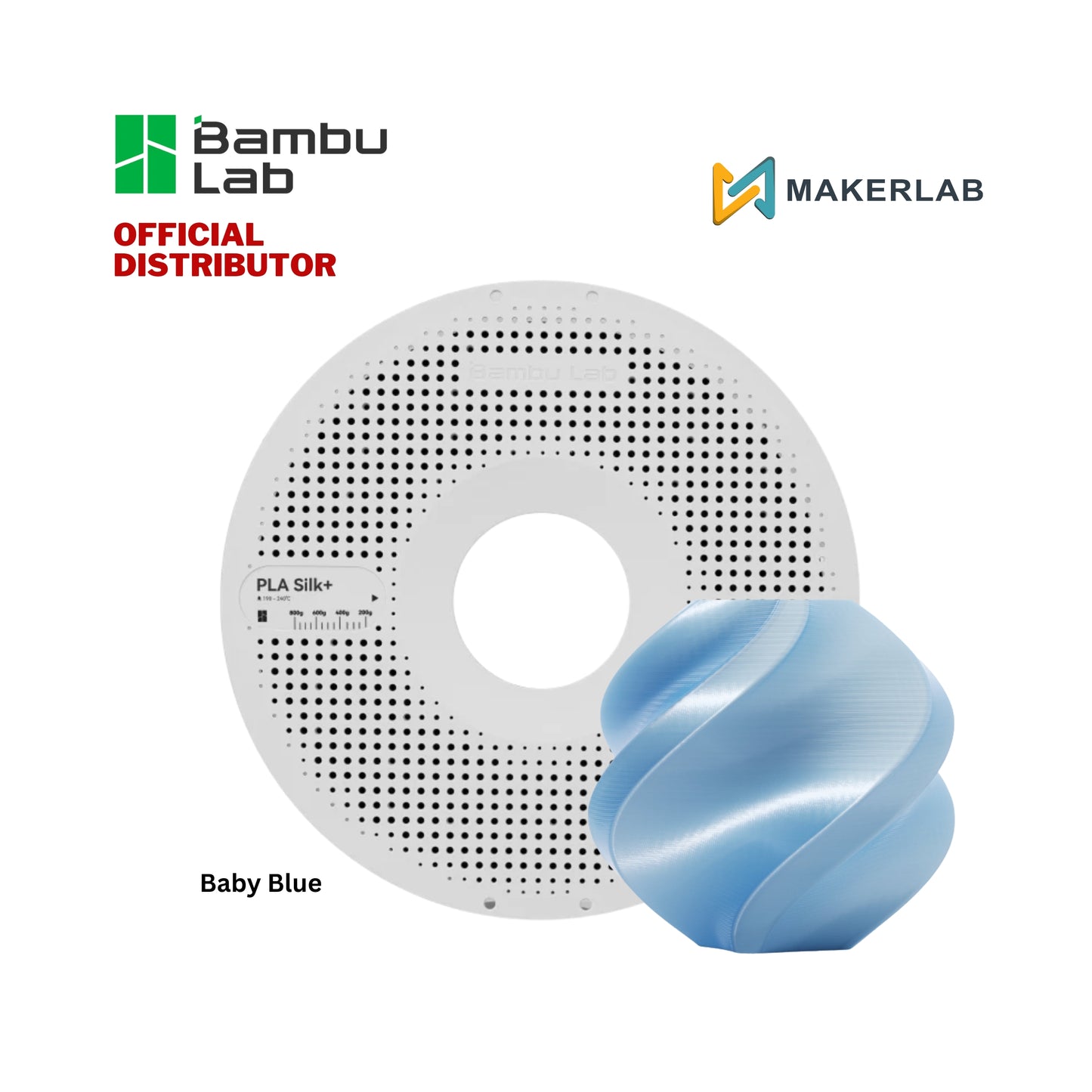 Bambu Lab PLA Silk+ Filament