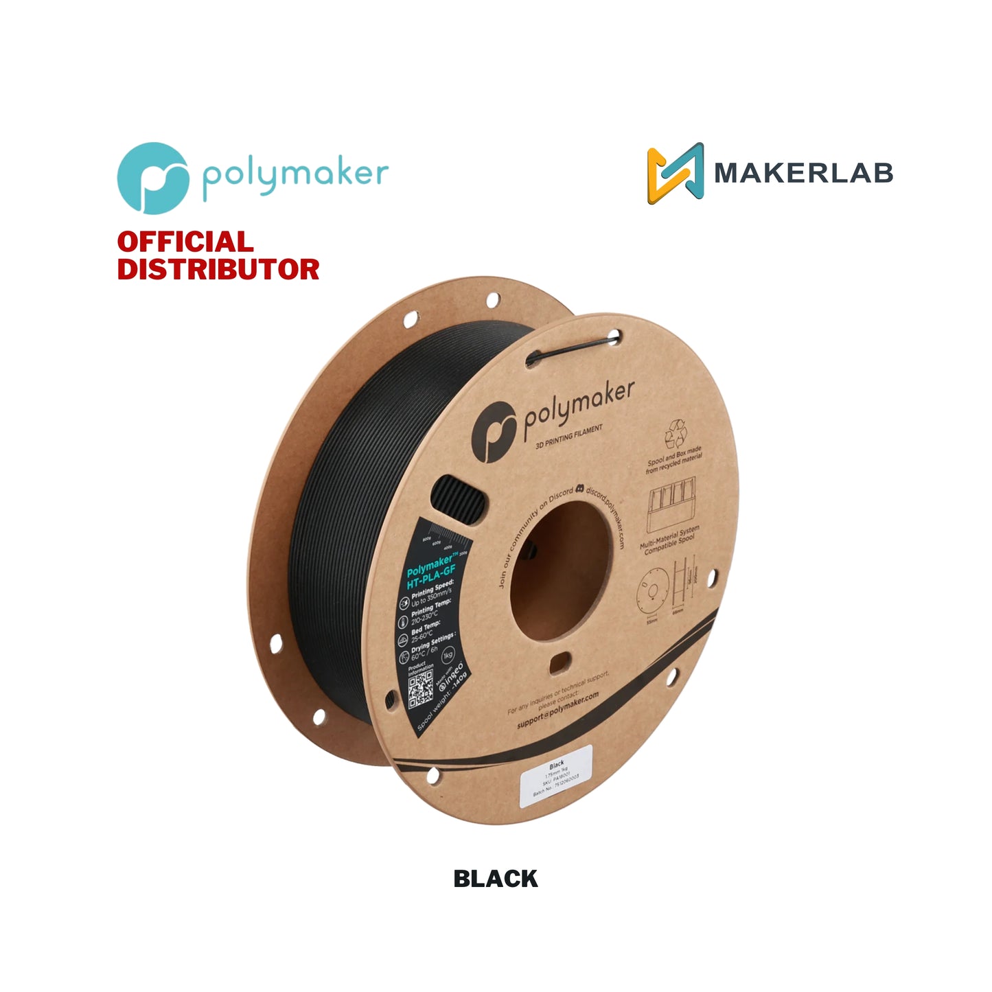 Polymaker HT-PLA-GF Filament