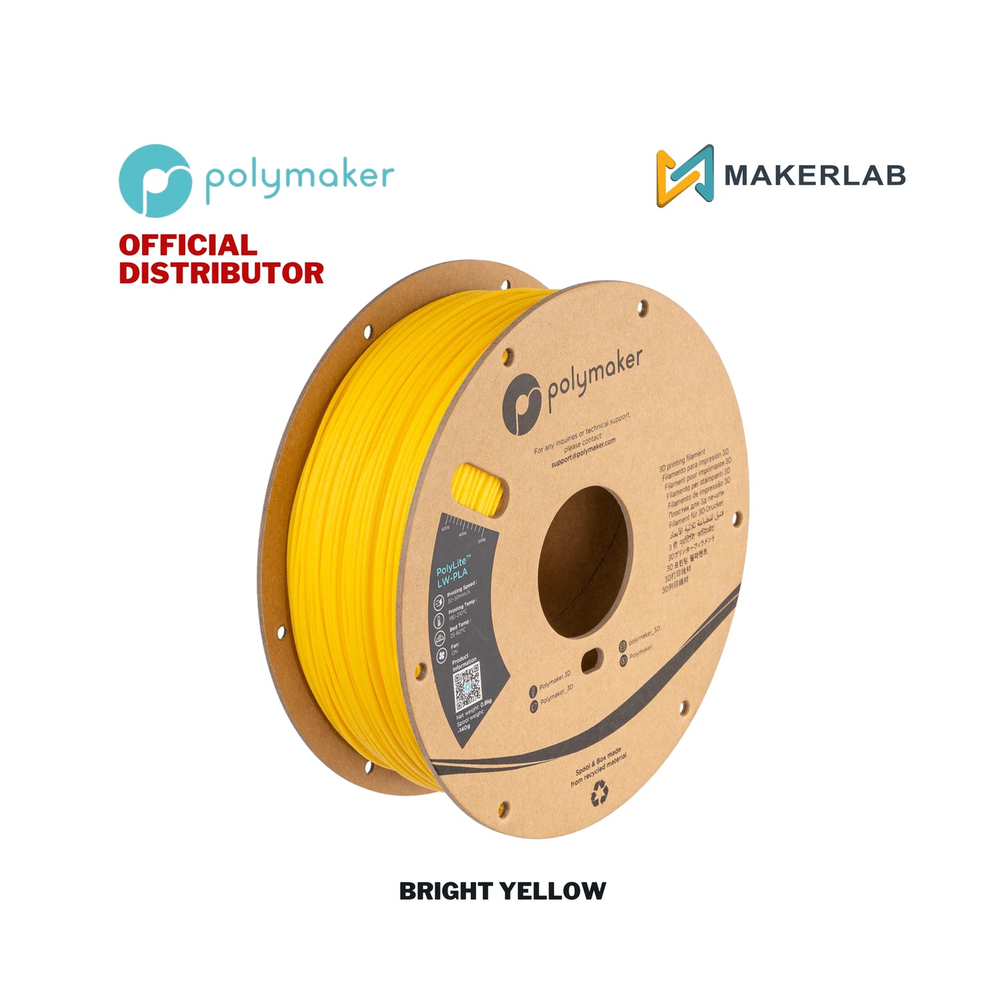 Polymaker PolyLite LW-PLA Filament