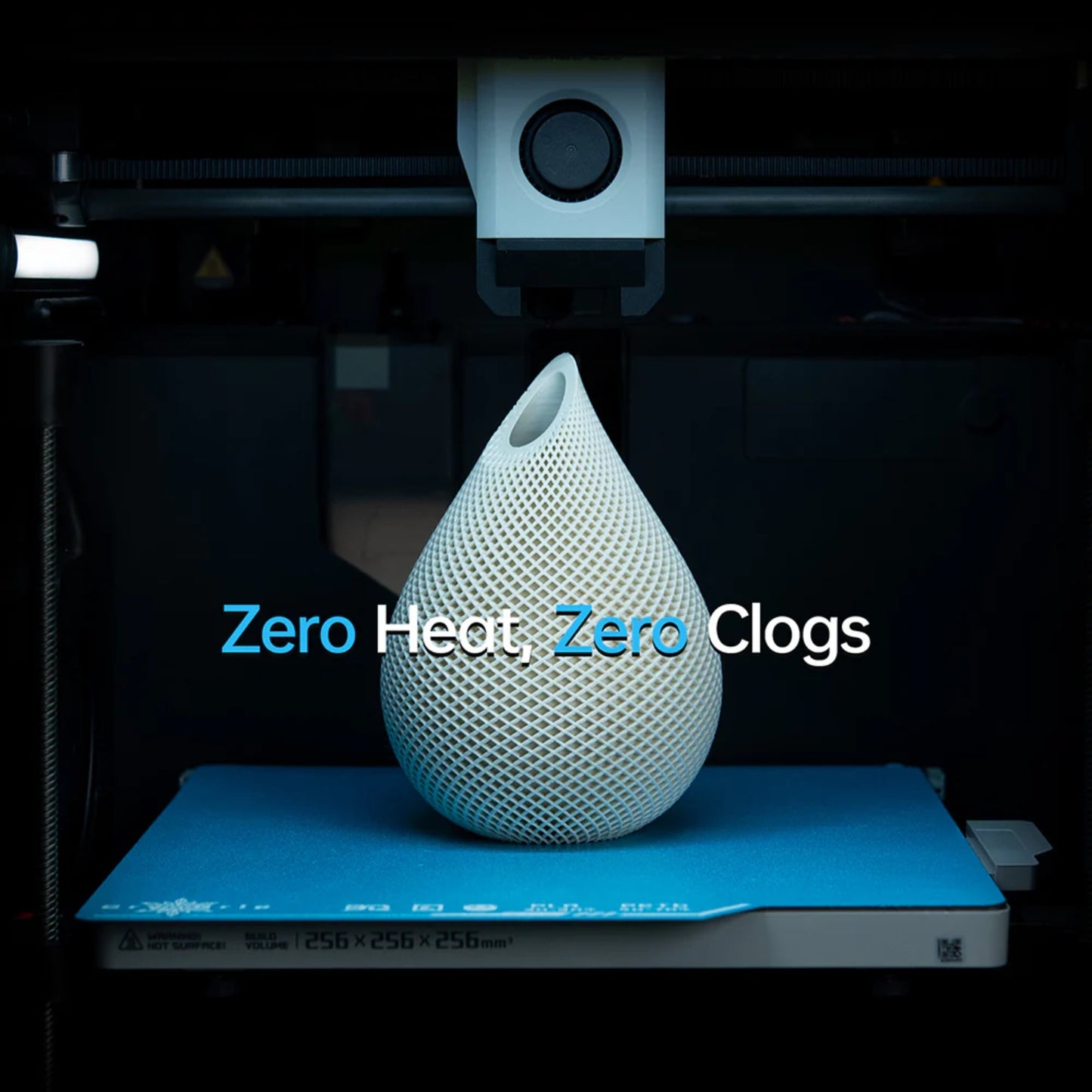 BIQU Panda 256x256mm BuildPlate CryoGrip Pro for Elegoo Centauri