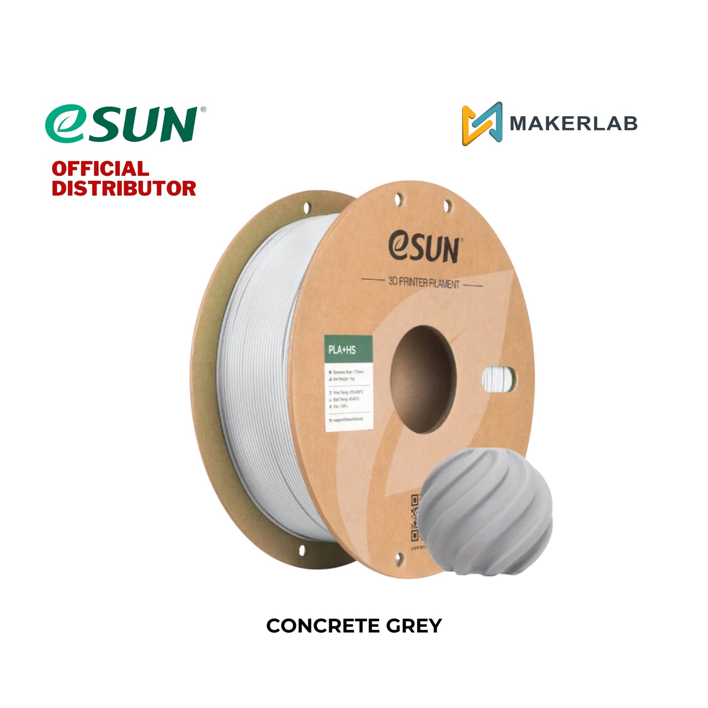 eSUN ePLA+ HS 3D Printer Filament 1.75mm 1KG