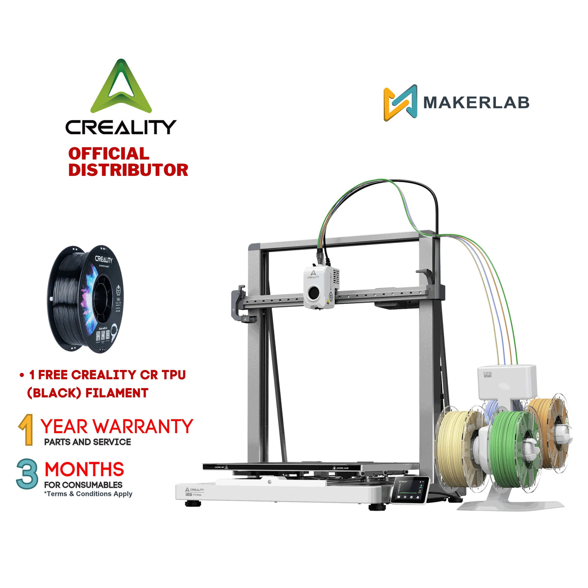 Creality Ender 3 V3 Mega Combo FDM 3D Printer