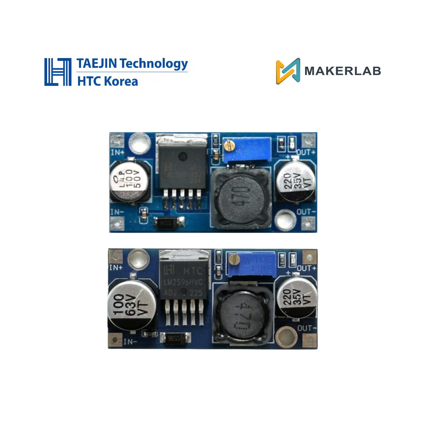 Taejin HTC Korea 4-35V |  4-55V Step-Down Converter Module