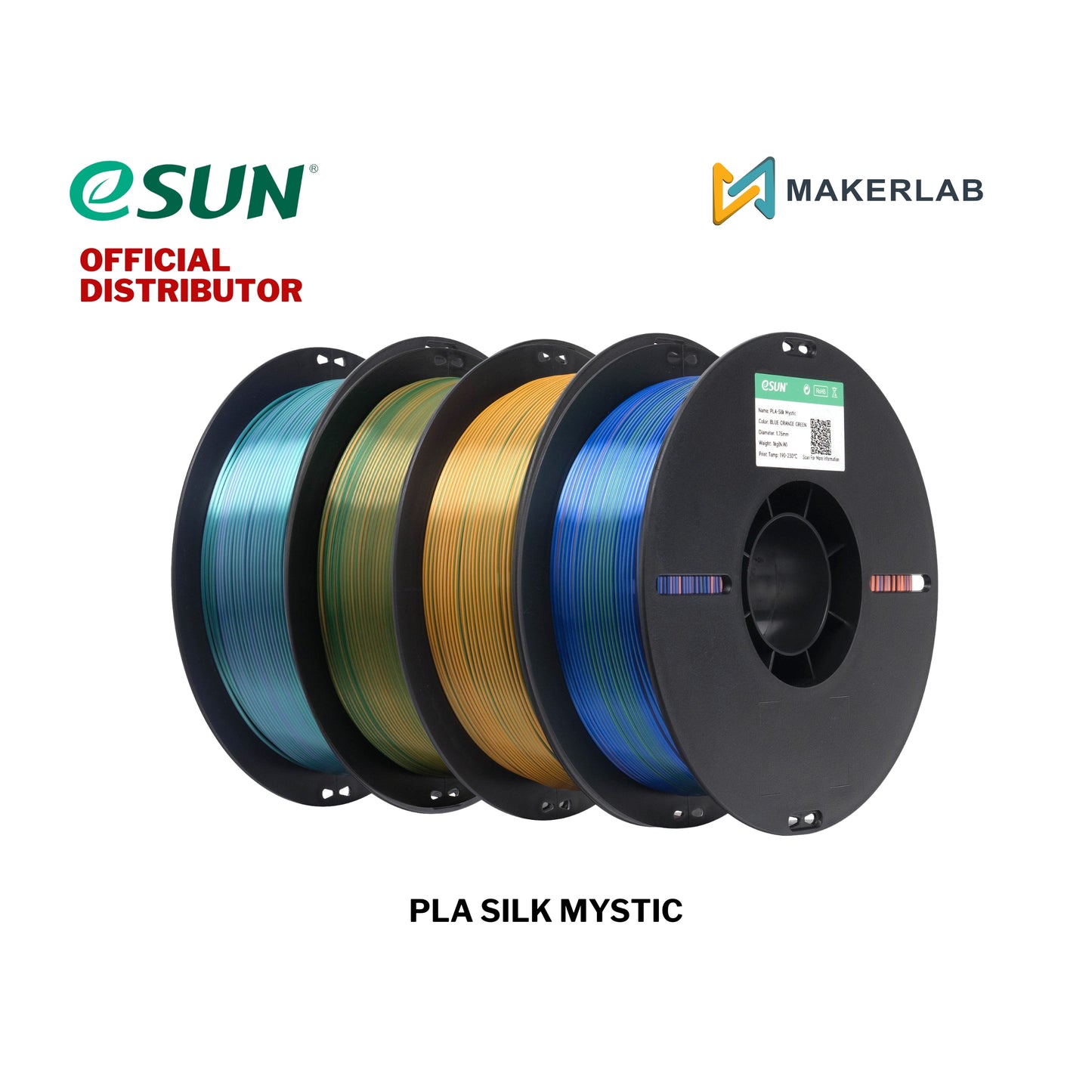 eSUN PLA-Silk Mystic PLA Filament