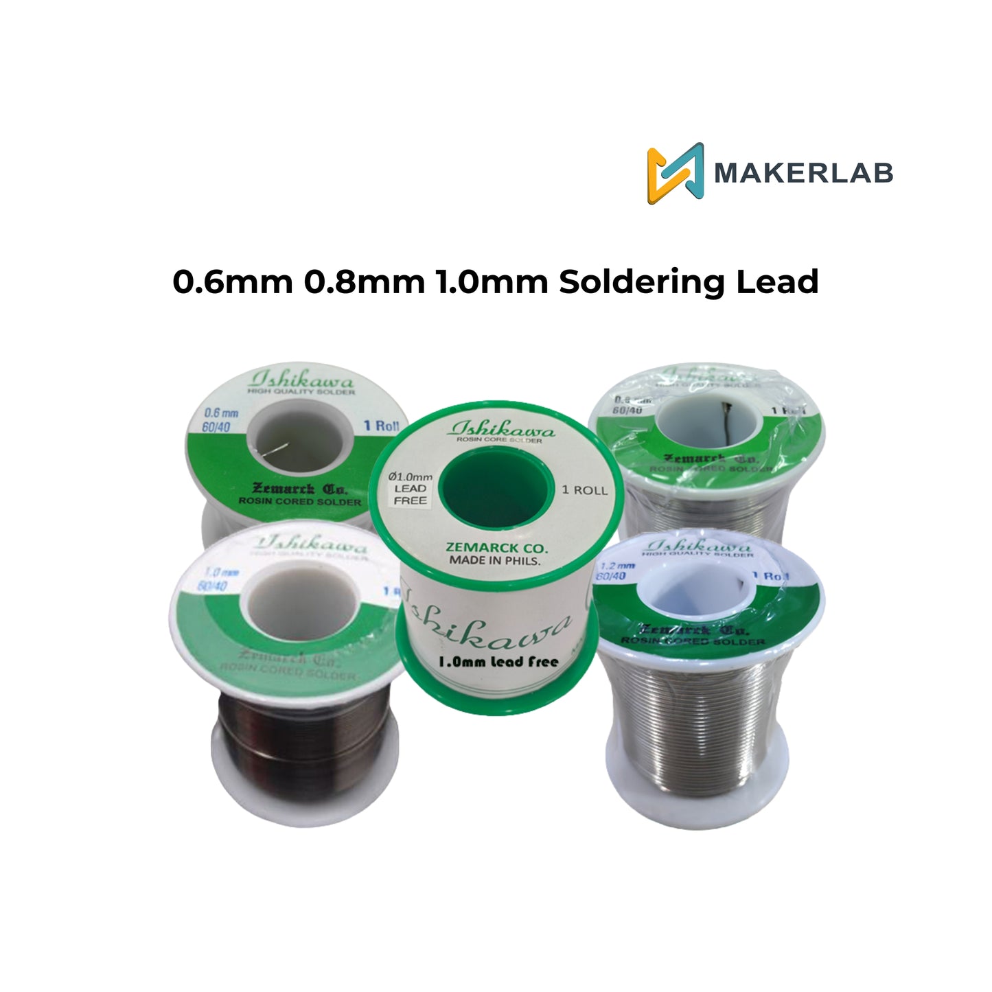 Ishikawa QUICK MELT 0.6mm  0.8mm  1.0mm  1.2mm Soldering Lead Solder Wire 60/40