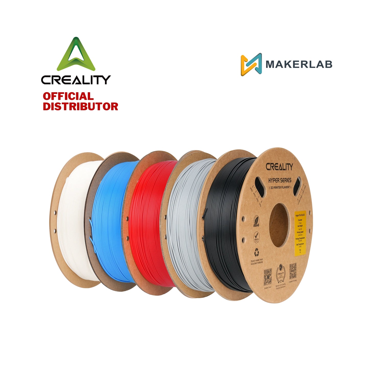 Creality Hyper Series PLA 3D Printer Filament 1.75mm 1KG