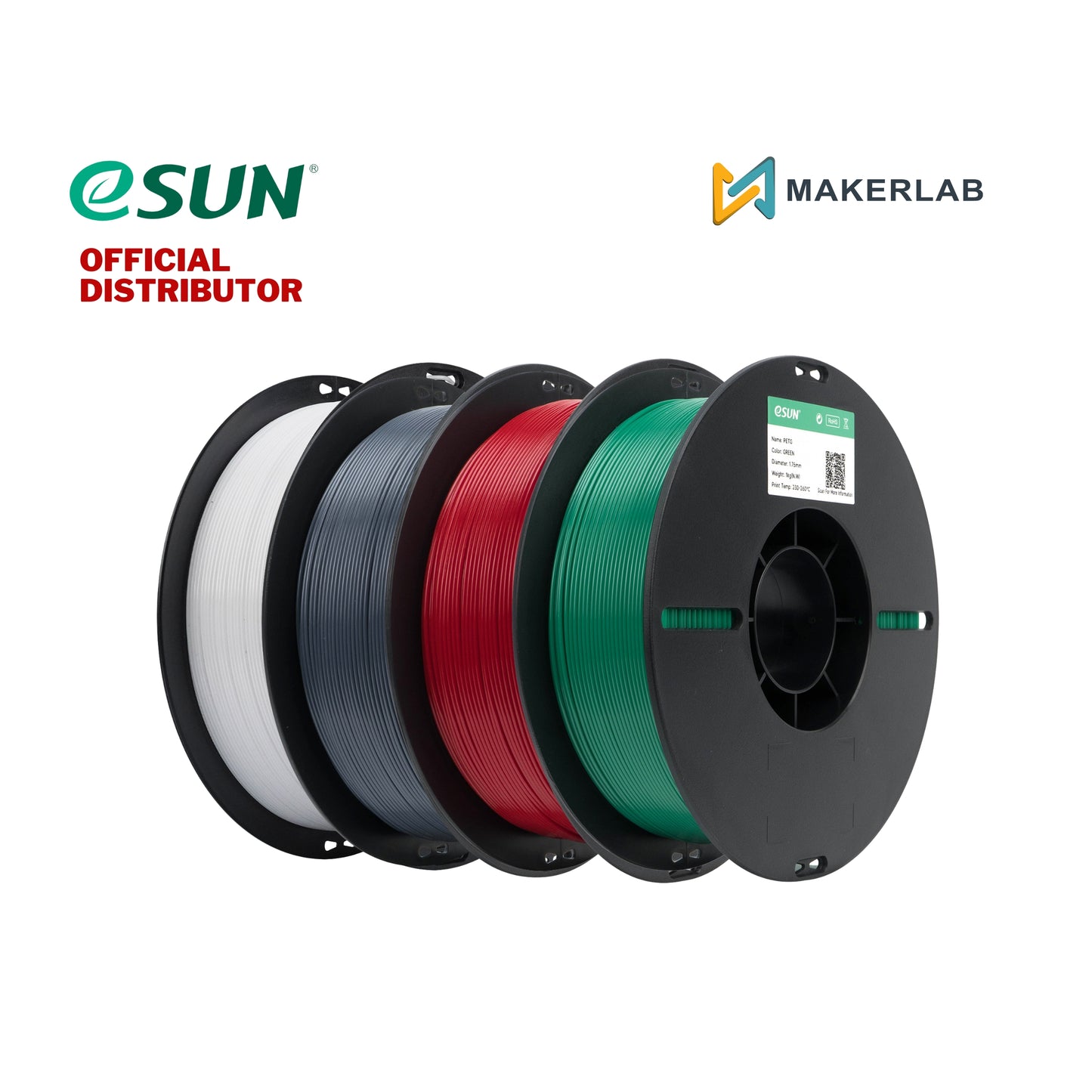 eSUN PETG 3D Printer Filament 1.75mm 1KG