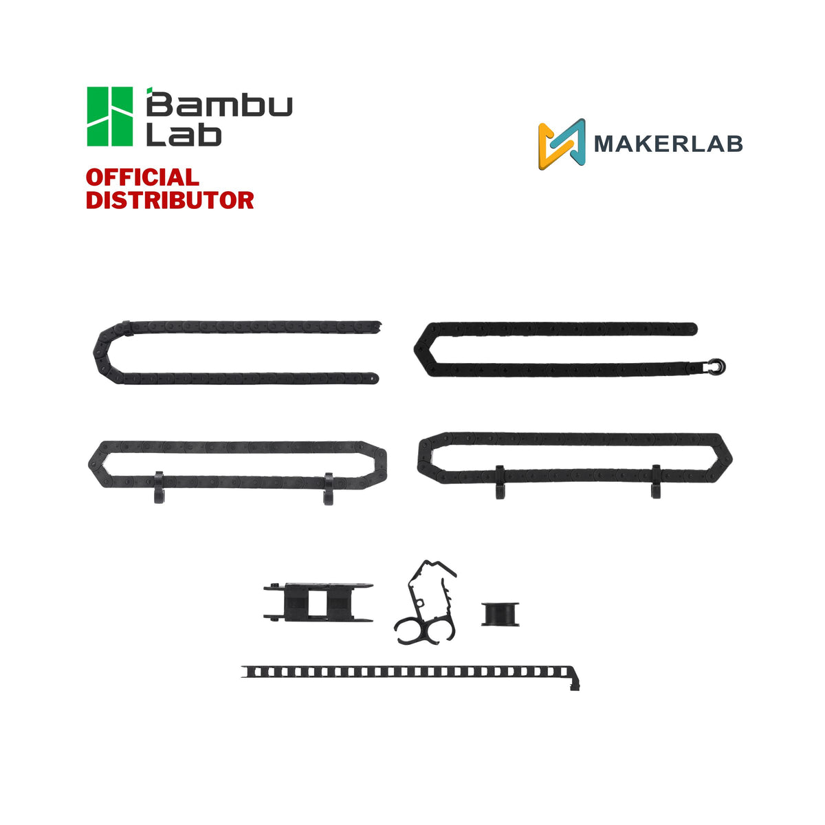 Bambu Lab Cable Chain for X1E | H2D | H2S | P2S | X2D