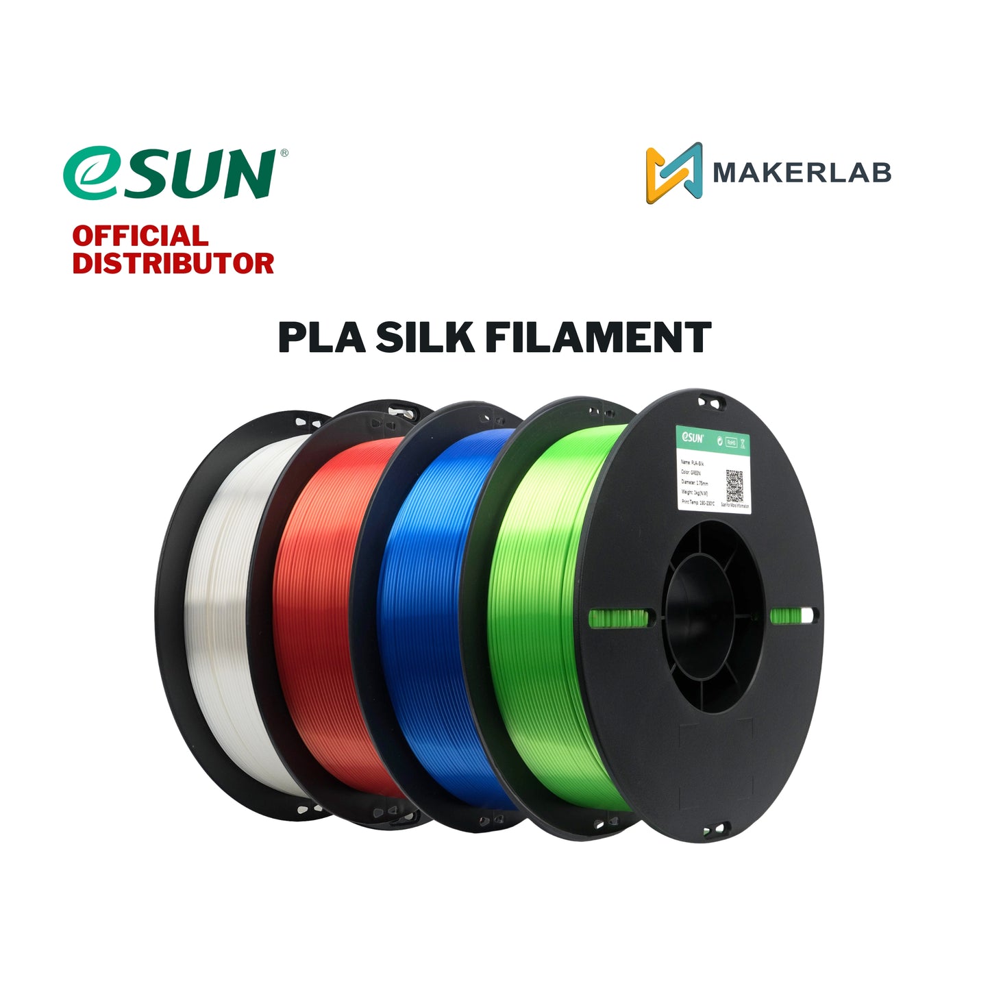 eSUN Silk PLA 3D Printer Filament 1.75mm 1KG