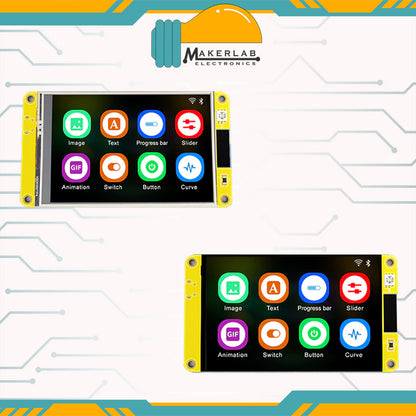 ESP32 Arduino LVGL WiFi Bluetooth TouchScreen - 2.8" Resistive | 3.5" Capacitive and Resistive