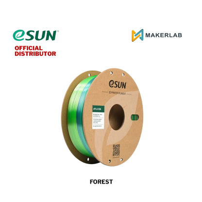 eSUN ePLA-Silk Rainbow 3D Printer Filament 1.75mm 1KG