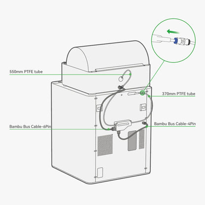 Bambu Filament Buffer for P1 and X1 Series | SA003