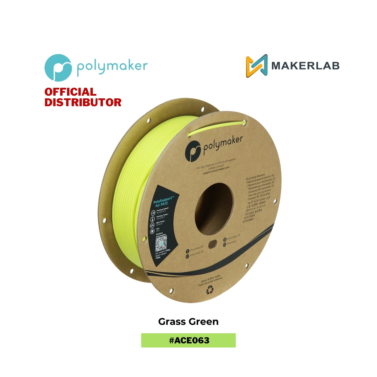 Polymaker PolySupport for PA12