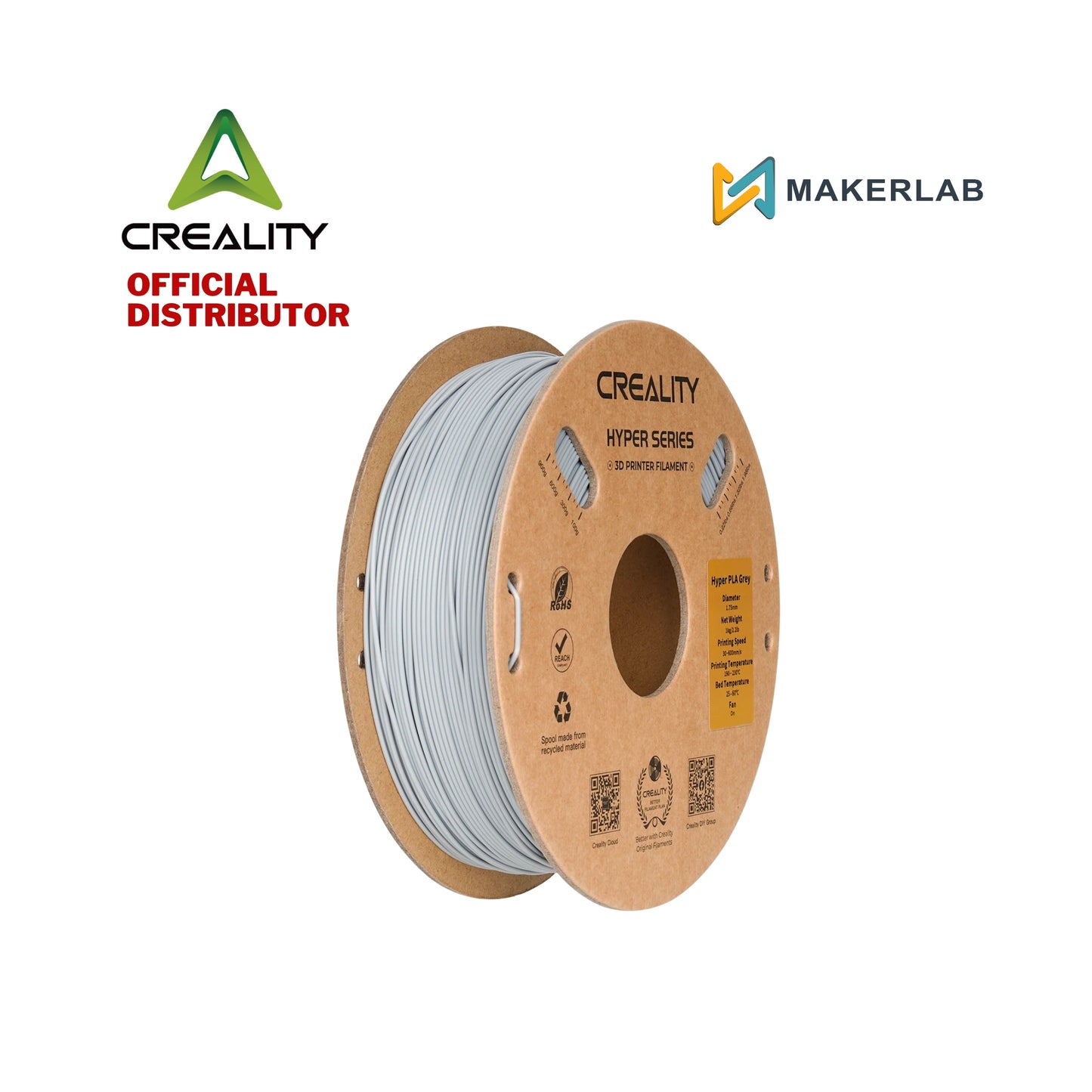 Creality Hyper Series PLA 3D Printer Filament 1.75mm 1KG