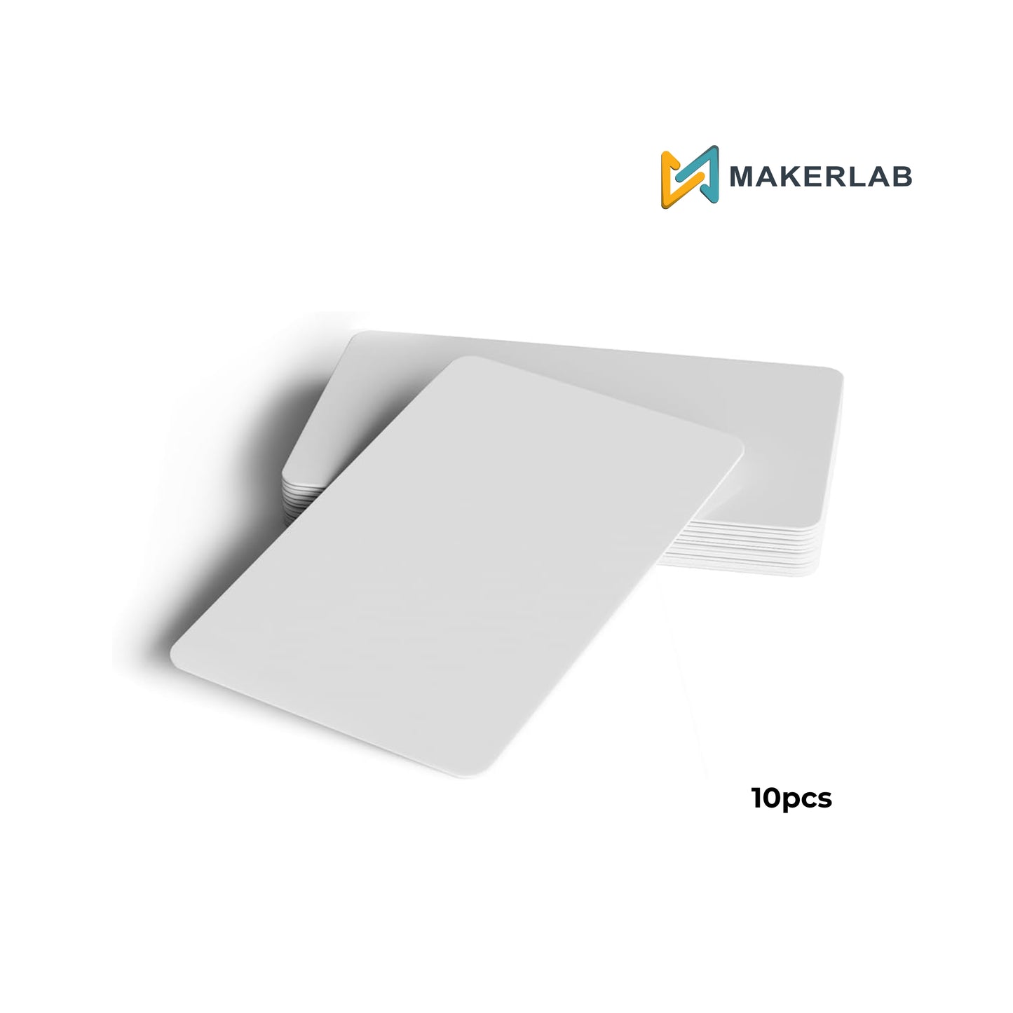10pcs Coated 13.56mhz RFID/NFC Card 1kb with Film for Printing