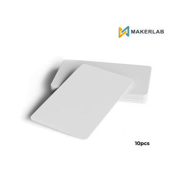 10pcs Coated 13.56mhz RFID/NFC Card 1kb with Film for Printing