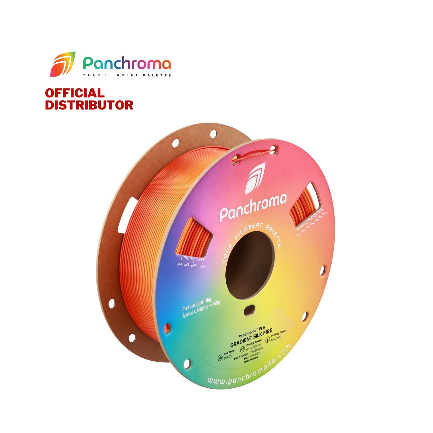 Polymaker Panchroma Gradient Silk PLA Filament