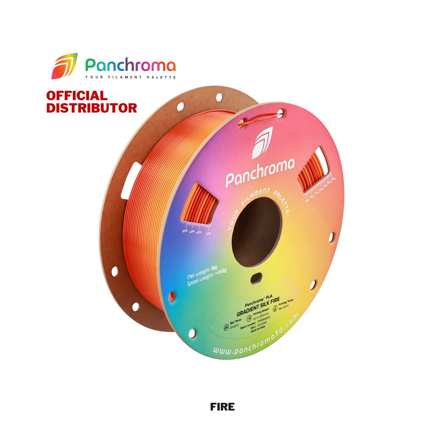 Polymaker Panchroma Gradient Silk PLA Filament