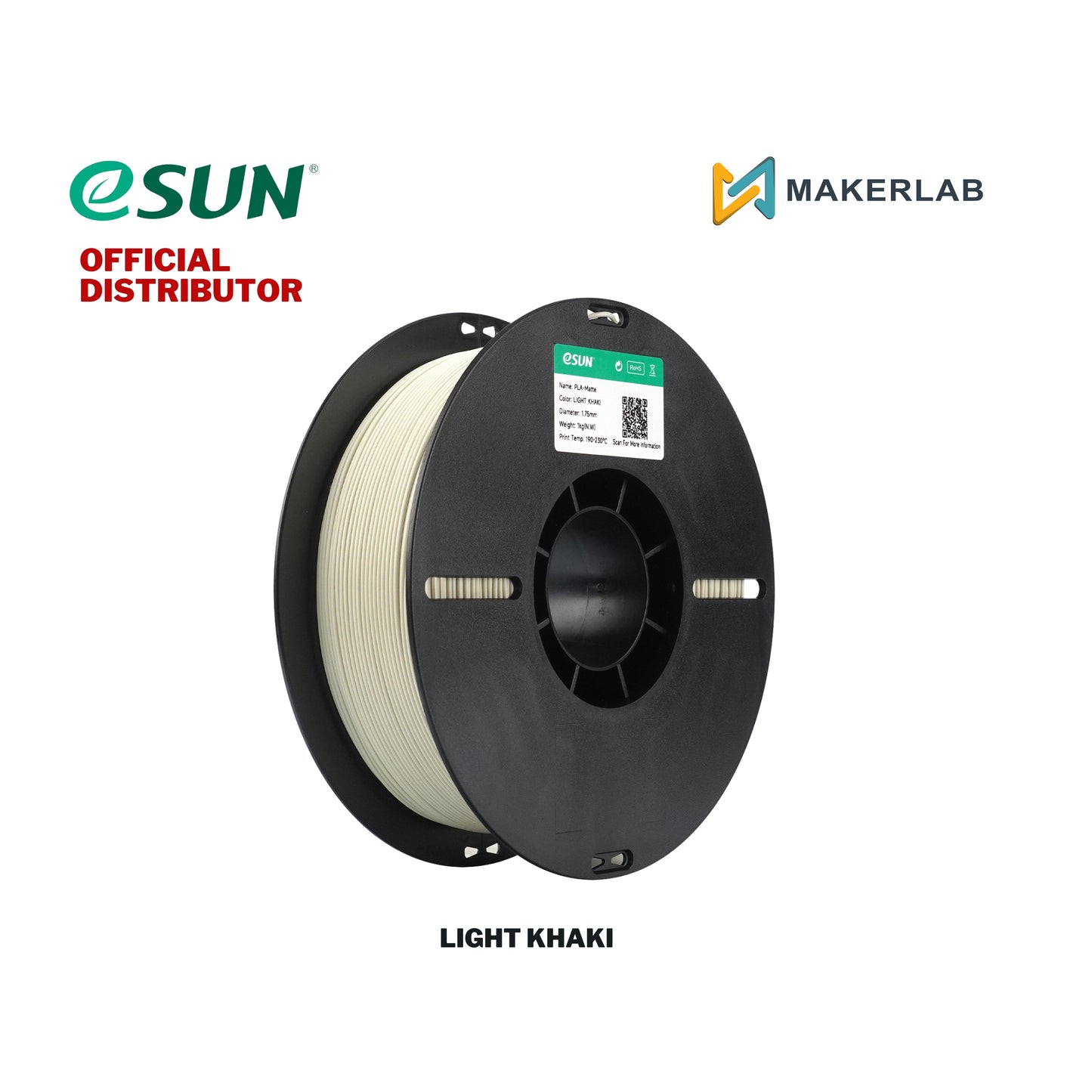 eSUN PLA Matte 3D Printer Filament
