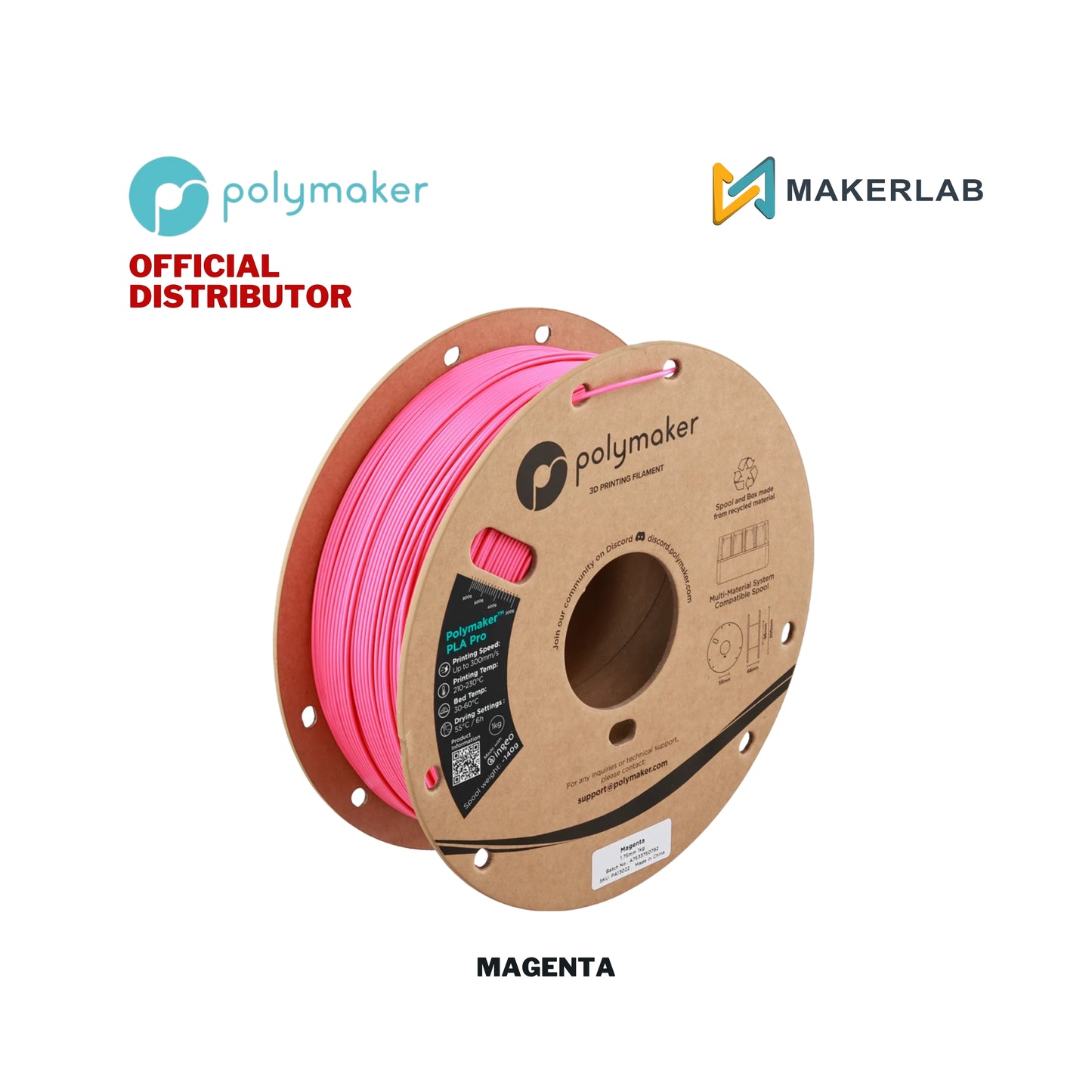 Polymaker PLA Pro Filament