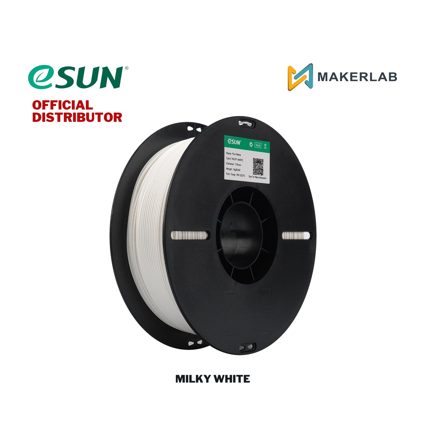 eSUN PLA Matte 3D Printer Filament