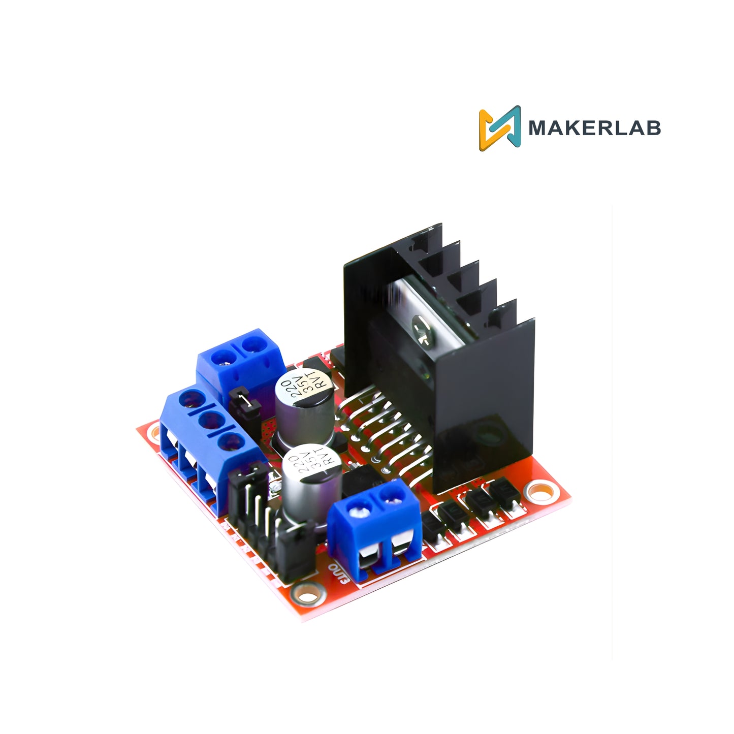 L298N DC Dual H-Bridge Stepper Motor Driver Board Module L298