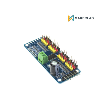 16-Channel 12-bit PWM Servo Driver - PCA9685 (Soldered)