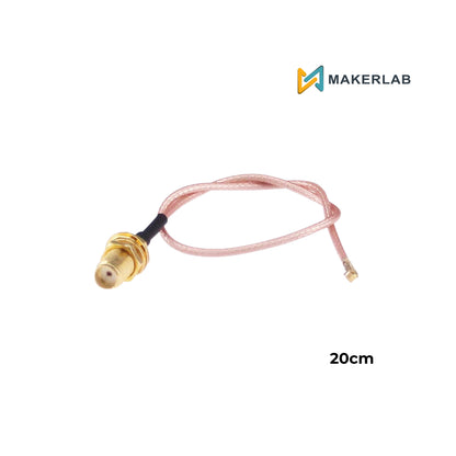 SMA Female to uFL/u.FL/IPX/IPEX RF Adapter Cable
